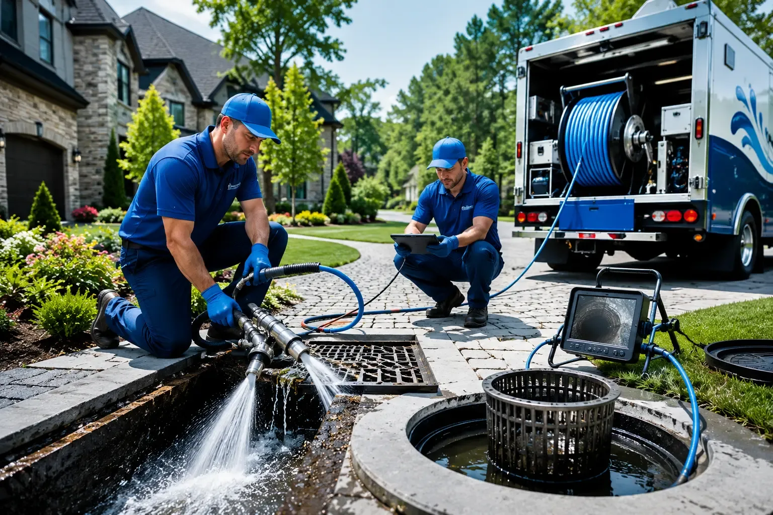 Local outdoor drain cleaning professionals in Matherville, IL